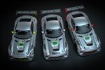 Die Silberpfeil-Lackierung der Iron-Lynx-Mercedes für die 24h Le Mans 2025