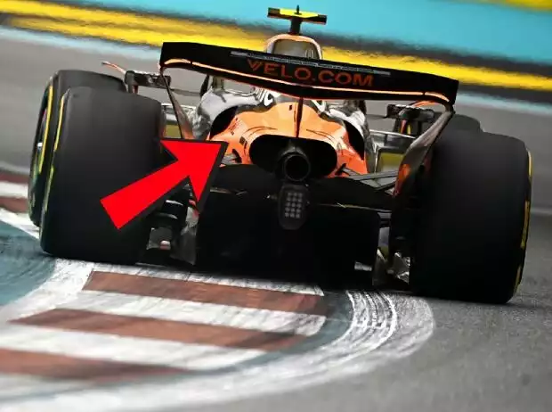 McLaren MCL39 beim Formel-1-Rennen in Miami 2025 Titel-Bild zur News: McLaren MCL39 beim Formel-1-Rennen in Miami 2025