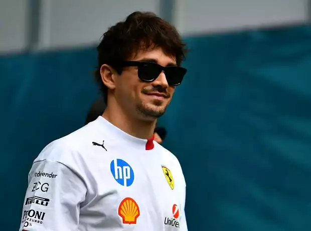 Charles Leclerc (Ferrari) beim Formel-1-Rennen in Miami 2025 Titel-Bild zur News: Charles Leclerc (Ferrari) beim Formel-1-Rennen in Miami 2025