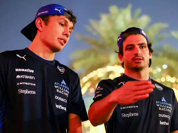 Alexander Albon und Carlos Sainz (Williams) Titel-Bild zur News: Alexander Albon und Carlos Sainz (Williams)