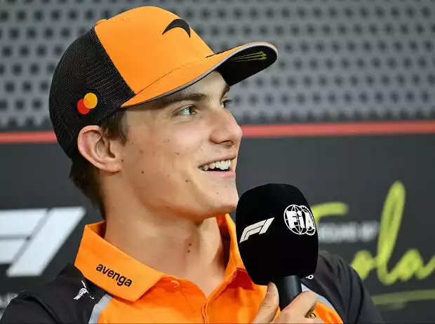 Oscar Piastri (McLaren) vor dem Formel-1-Rennen in Imola 2025 Titel-Bild zur News: Oscar Piastri (McLaren) vor dem Formel-1-Rennen in Imola 2025