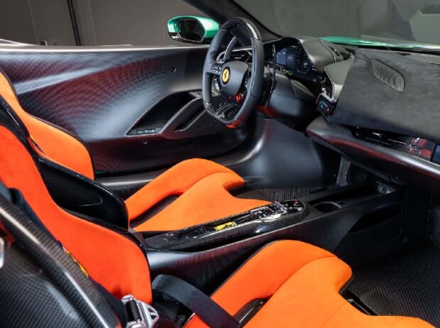 Innenraum des Ferrari 296 Speciale Innenraum des Ferrari 296 Speciale
