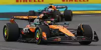 Oscar Piastri und Max Verstappen beim Formel-1-Rennen in Miami 2025