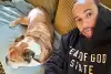 Bild zum Inhalt: Sorge um Roscoe: Hamilton bekommt bei jeder WhatsApp einen Herzstillstand