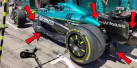 Updates Imola: Aston Martin baut (fast) komplett um