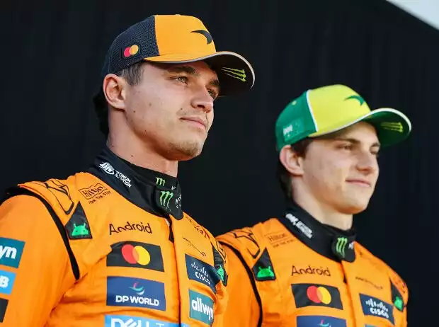 Lando Norris, Oscar Piastri Titel-Bild zur News: Lando Norris, Oscar Piastri