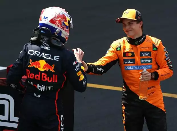 Max Verstappen, Oscar Piastri Titel-Bild zur News: Max Verstappen, Oscar Piastri