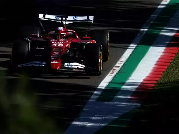 Charles Leclerc (Ferrari SF-25) beim Formel-1-Rennen in Imola 2025 Titel-Bild zur News: Charles Leclerc (Ferrari SF-25) beim Formel-1-Rennen in Imola 2025