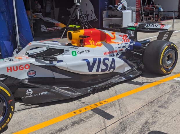 Der Racing Bulls VCARB 02 beim Formel-1-Rennen in Imola 2025 Der Racing Bulls VCARB 02 beim Formel-1-Rennen in Imola 2025