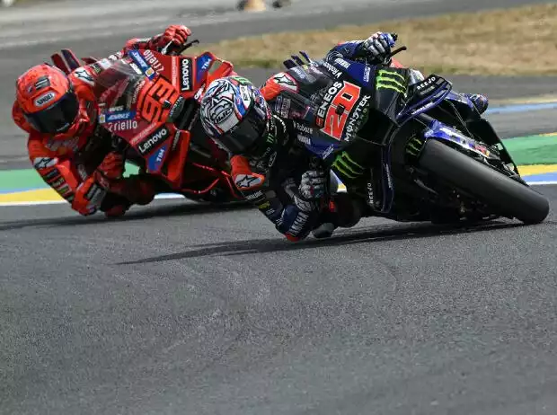 Fabio Quartararo, Marc Marquez Titel-Bild zur News: Fabio Quartararo, Marc Marquez