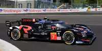 Zieht die Wurst nicht vom Teller: Der Toyota GR010 Hybrid war mit der 480-kW-Einstufung am Kurvenausgang chancenlos
