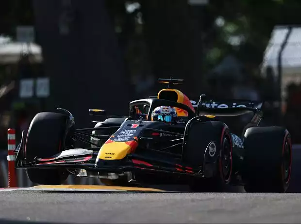 Der Red Bull RB21 liegt jetzt besser, nimmt aber die Reifen zu sehr ran Titel-Bild zur News: Der Red Bull RB21 liegt jetzt besser, nimmt aber die Reifen zu sehr ran