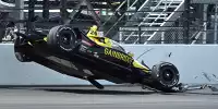 Bild zum Inhalt: Heftiger Überschlag in Indianapolis: Colton Herta fliegt im Qualifying ab