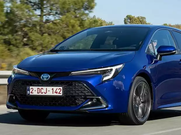 Toyota Corolla Facelift Titel-Bild zur News: Toyota Corolla Facelift
