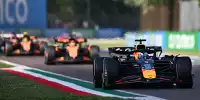 Max Verstappen fuhr den McLaren nach seinem Überholmanöver den McLaren auf und davon