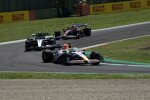 Andrea Kimi Antonelli und Lewis Hamilton (Ferrari) 
