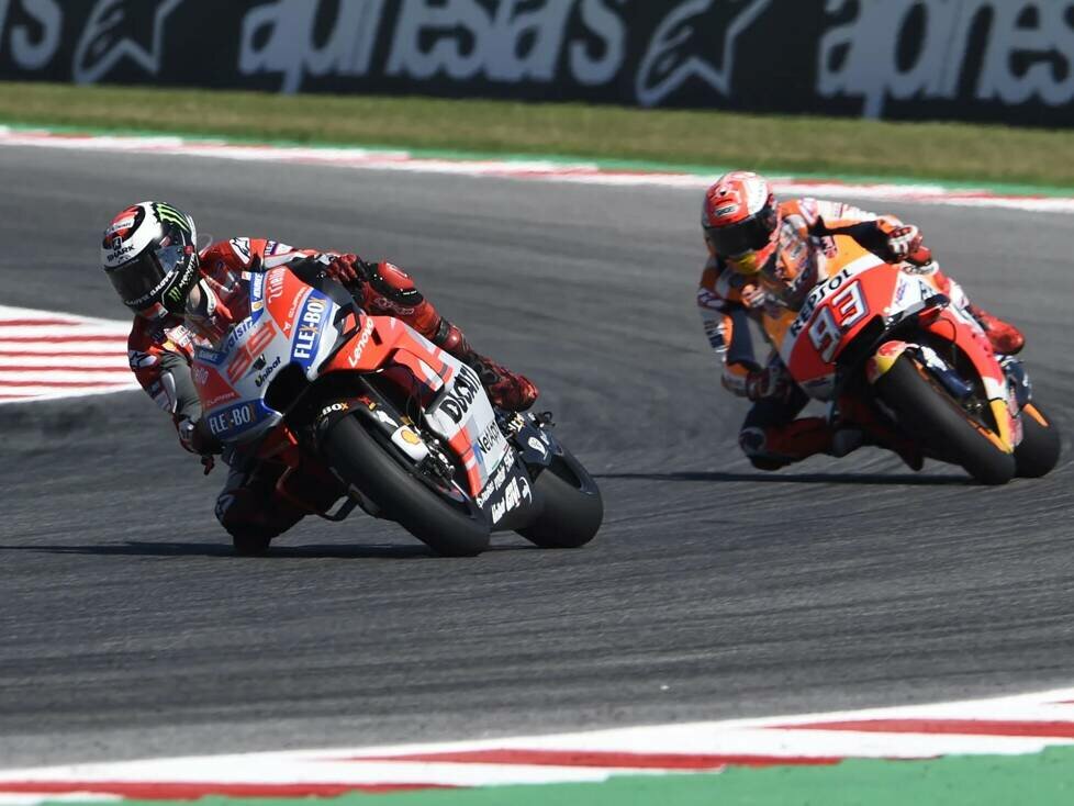 Jorge Lorenzo, Marc Marquez