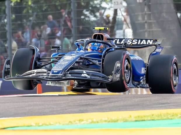 Williams, hier Sainz, schickt sich langsam wieder an, Luftsprünge zu machen Williams, hier Sainz, schickt sich langsam wieder an, Luftsprünge zu machen