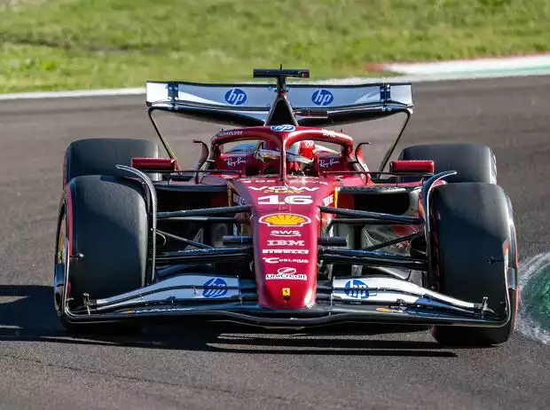 Charles Leclerc (Ferrari SF-25) beim Formel-1-Rennen in Imola 2025 Titel-Bild zur News: Charles Leclerc (Ferrari SF-25) beim Formel-1-Rennen in Imola 2025
