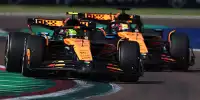 Lando Norris vor McLaren-Teamkollege Oscar Piastri in Imola 2025