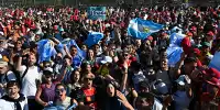 Fans von Franco Colapinto bei der Formel 1 in Imola 2025
