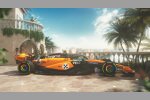 McLaren MCL39 im Monaco-Sonderdesign