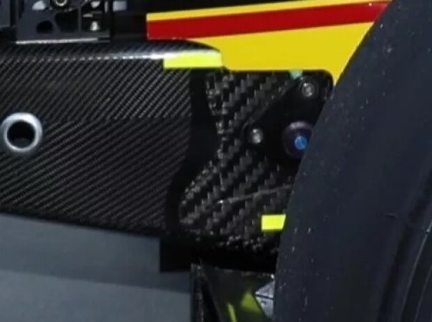 Scott McLaughlin, Crashstruktur, Attenuator Scott McLaughlin, Crashstruktur, Attenuator