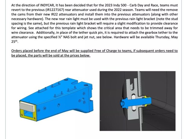 Ein weiteres Schreiben von Dallara Ein weiteres Schreiben von Dallara