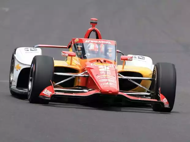 Josef Newgarden in Indianapolis Titel-Bild zur News: Josef Newgarden in Indianapolis