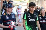 Max Verstappen (Red Bull) und Gabriel Bortoleto (Sauber) 