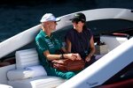 Adrian Newey (Aston Martin) mit Frau Amanda