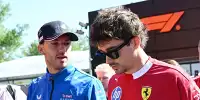 Pierre Gasly (Alpine) und Charles Leclerc (Ferrari)