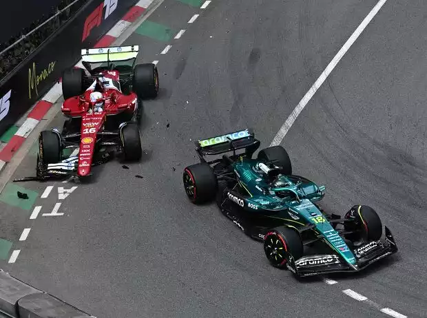 Charles Leclerc, Lance Stroll Titel-Bild zur News: Charles Leclerc, Lance Stroll