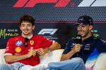 Charles Leclerc (Ferrari) und Pierre Gasly (Alpine) 
