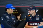 Alexander Albon (Williams) und Max Verstappen (Red Bull) 