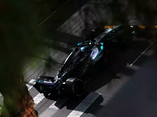 George Russell (Mercedes W16) beim Formel-1-Rennen in Monaco 2025 Titel-Bild zur News: George Russell (Mercedes W16) beim Formel-1-Rennen in Monaco 2025