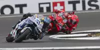 Bild zum Inhalt: MotoGP-Sprint Silverstone 2025: Alex Marquez besiegt Bruder Marc Marquez