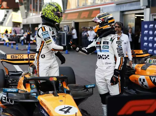 Lando Norris, Oscar Piastri Titel-Bild zur News: Lando Norris, Oscar Piastri
