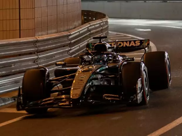 George Russell (Mercedes W16) beim Formel-1-Rennen in Monaco 2025 Titel-Bild zur News: George Russell (Mercedes W16) beim Formel-1-Rennen in Monaco 2025