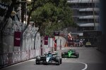 George Russell (Mercedes) und Gabriel Bortoleto (Sauber) 