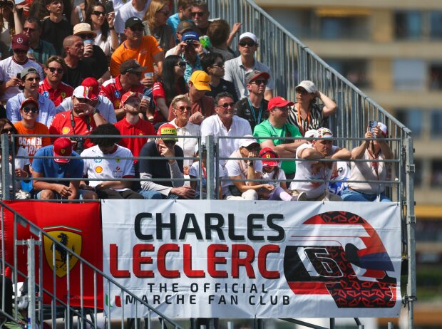 Die Gunst der Fans hat Charles Leclerc bei seinem Heimspiel in Monaco sicher Die Gunst der Fans hat Charles Leclerc bei seinem Heimspiel in Monaco sicher