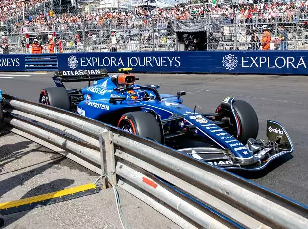Carlos Sainz (Williams FW47) beim Formel-1-Rennen in Monaco 2025 Titel-Bild zur News: Carlos Sainz (Williams FW47) beim Formel-1-Rennen in Monaco 2025