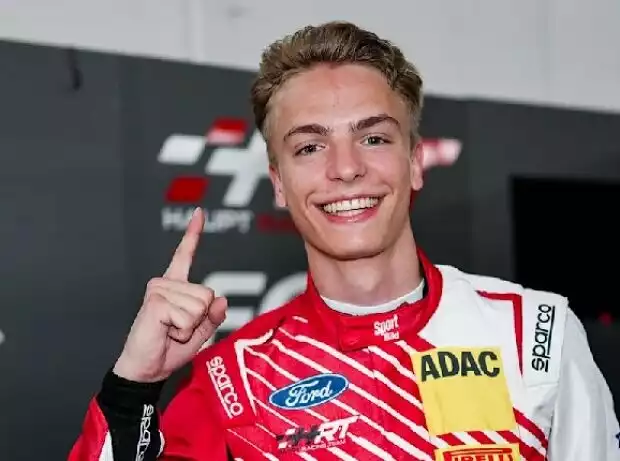 Titel-Bild zur News: HRT-Ford-Pilot Niklas Kalus fuhr im Qualifying am Sonntag die Bestzeit