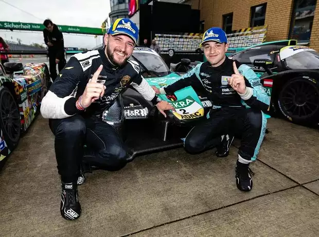 Titel-Bild zur News: Pavel Lefterov (links) und Danny Soufi (rechts) siegen auf dem Lausitzring
