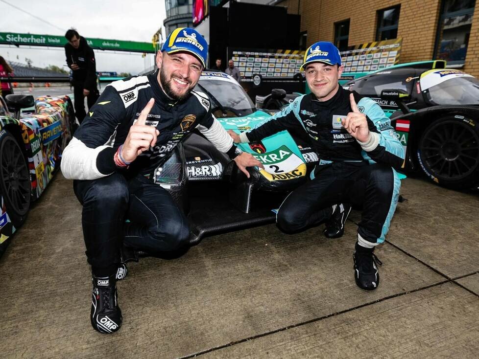 Pavel Lefterov (links) und Danny Soufi (rechts) siegen auf dem Lausitzring