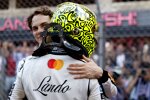 Lando Norris (McLaren) und Oscar Piastri (McLaren) 
