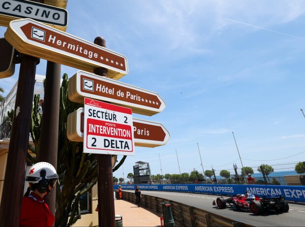 Seine Straßen: Niemand kennt sich in Monte Carlo so gut aus wie Leclerc Seine Straßen: Niemand kennt sich in Monte Carlo so gut aus wie Leclerc
