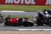 Bild zum Inhalt: Crash Aleix Espargaro und Morbidelli in Silverstone: "Schon wieder du!"
