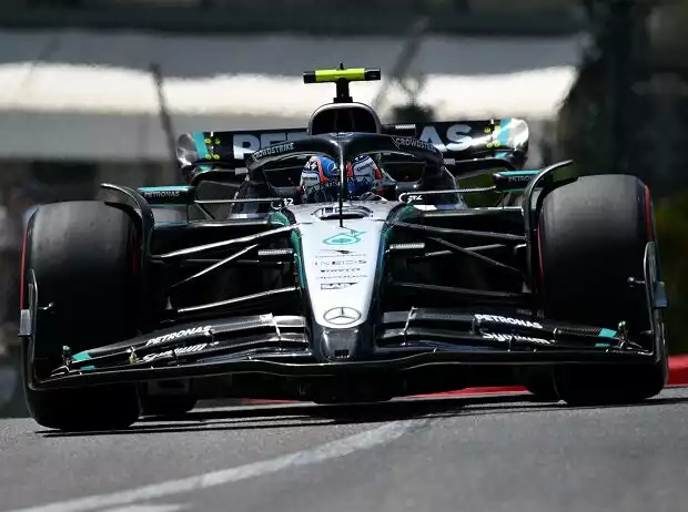 Andrea Kimi Antonelli im Mercedes W16 beim Formel-1-Rennen in Monaco 2025 Titel-Bild zur News: Andrea Kimi Antonelli im Mercedes W16 beim Formel-1-Rennen in Monaco 2025