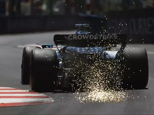George Russell im Mercedes W16 beim Formel-1-Rennen in Monaco 2025 Titel-Bild zur News: George Russell im Mercedes W16 beim Formel-1-Rennen in Monaco 2025